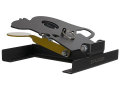 Мишень подъёмная Stalker для пневматики Крыса области попадания 40, 25, 15 мм Сталь