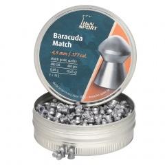 Пульки для пневматики HN Baracuda Match Конусообразные 4.51 мм 0.69 г (400 шт)