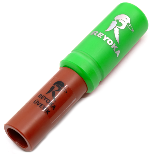 Манок духовой на голубя (вяхиря) Reyoka Tahtali Зелёный / Красный