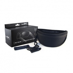 Очки баллистические стрелковые Wiley X Valor CHVAL05 Polarized Зеркально-оранжевые 15%