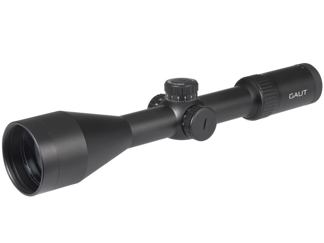 Прицел оптический Gaut Nephrite 3-12x56 Сетка 61 (Half MD) / Подсветка красная