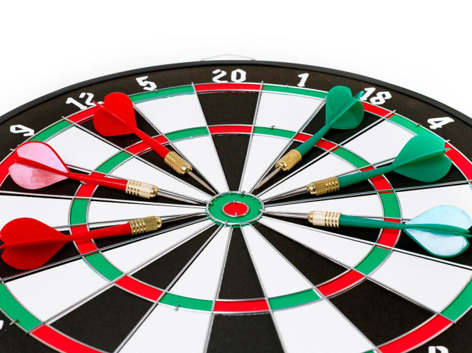 Набор Stinger 2 в 1 "Космос" для дартса c дротиками 12 шт D=38 см