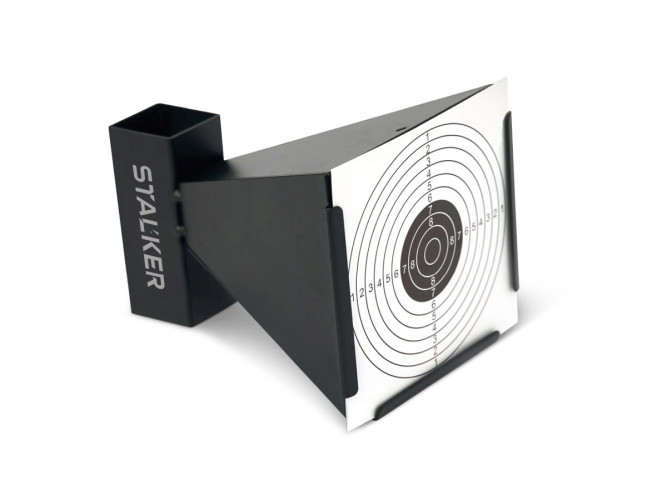 Пулеулавливатель (держатель) конический Stalker для мишеней 140х140 мм Сталь