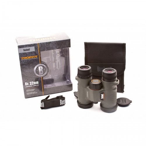 Бинокль Bushnell Trophy 9x32 (333208) Roof | BaK-4 олива
