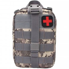 Аптечка тактическая Rusforce Emergency для хранения медикаментов 21x15x10 см Цифра (Город)