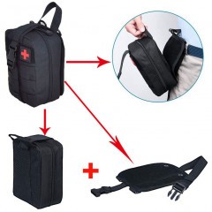 Аптечка тактическая Rusforce Emergency для хранения медикаментов 21x15x10 см Цифра (Город)