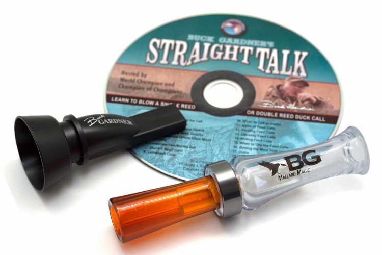 Набор манков на утку крякву и чирка Buck Gardner Combo System-C/B (Mallard Magic+Whistle+CD)