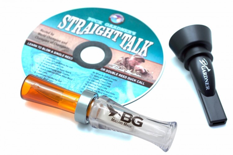 Набор манков на утку крякву и чирка Buck Gardner Combo System-C/B (Mallard Magic+Whistle+CD)