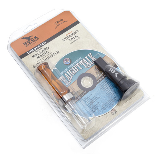 Набор манков на утку крякву и чирка Buck Gardner Combo System-C/B (Mallard Magic+Whistle+CD)