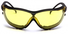 Очки баллистические тактические Pyramex V2G GB1830ST Anti-fog Diopter Жёлтые 89%