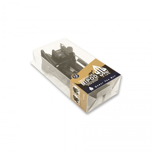 Сошки телескопические Leapers UTG TL-BP78Q быстросъемные, крепление на Антабку и Weaver / Picatinny