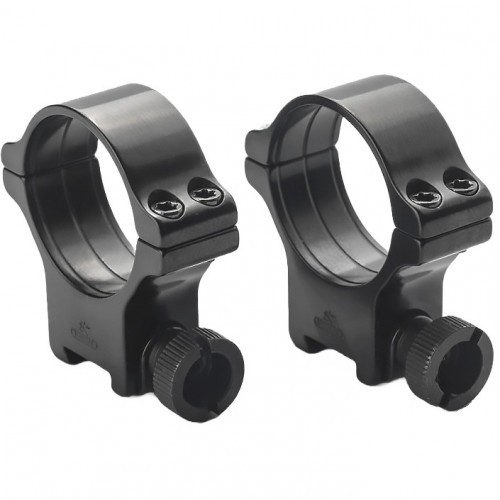 Кольца для прицела Rusan (011-11-25,4-15-M) быстросъемные D=25.4 мм H=15 мм на Призму (11 мм) | Средний 2 шт