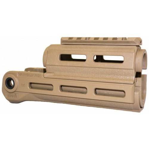 Цевьё FAB Defense Vanguard AK с креплением M-LOK и Picatinny Бежевый