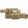 Цевьё FAB Defense Vanguard AK с креплением M-LOK и Picatinny Бежевый