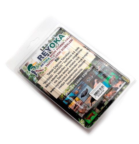 Манок духовой на голубя (вяхиря) Reyoka Tahtali Белый / Красный