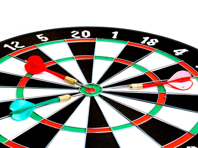 Набор Stinger 2 в 1 "Космос" для дартса c дротиками 12 шт D=43 см