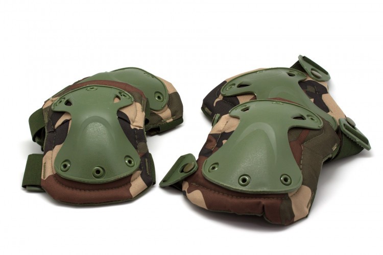 Комплект защиты Стикхант (Наколенники и налокотники) Хаки (Мультикам)