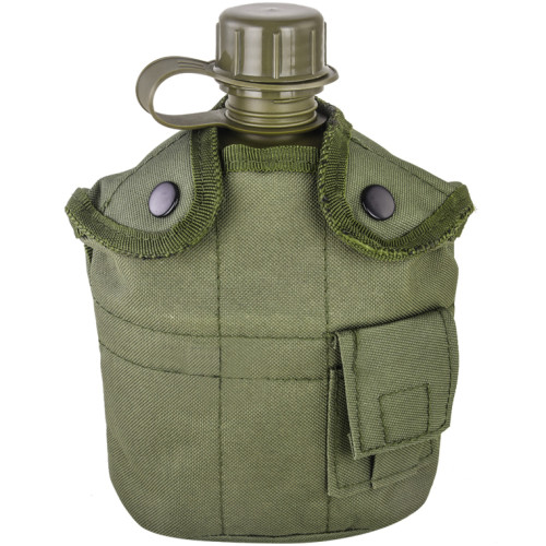 Фляга Стикхант Tactical Arms 1L с котелком Зелёный