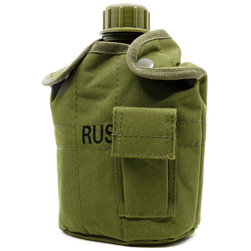 Фляга Стикхант Tactical Arms 1L с котелком Зелёный