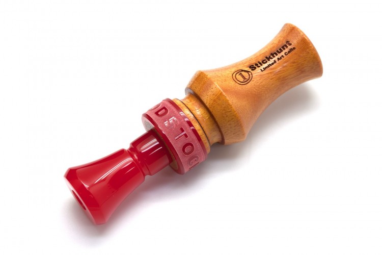 Манок духовой на утку акриловый Stickhunt ArtCalls Woodstock Хейдж 1 лепесток Красный