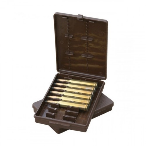 Коробка MTM W-9-LM-70 для хранения 9 патронов до .445 калибра Коричневый