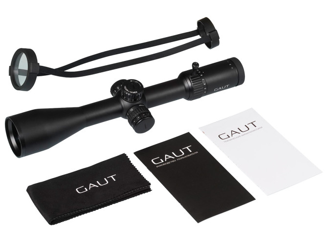 Прицел оптический Gaut Nephrite 4-16x50 SF Сетка 61 (Half MD) / Подсветка красная