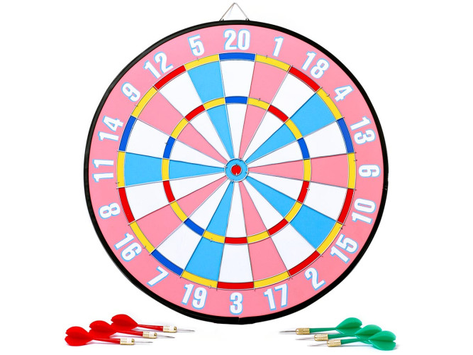 Набор Stinger 2 в 1 "Морской мир" для дартса с дротиками 12 шт D=43 см