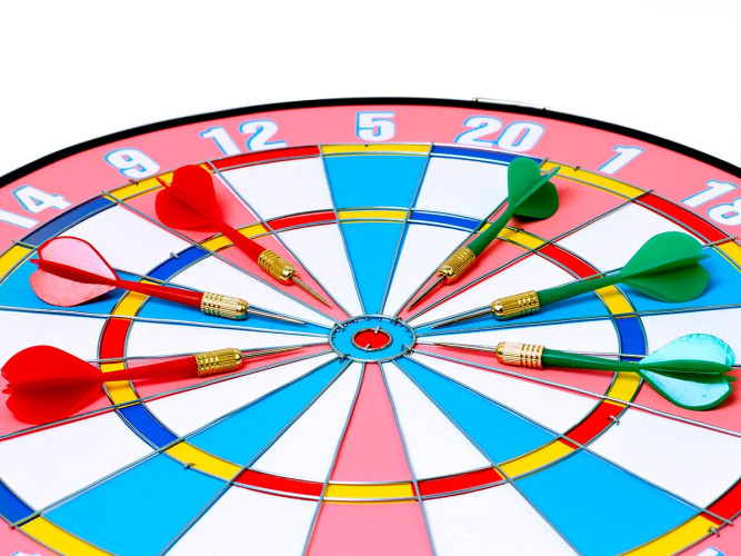 Набор Stinger 2 в 1 "Морской мир" для дартса с дротиками 12 шт D=43 см