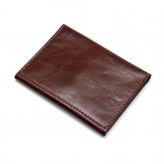 Обложка для охотничьих документов Пергама Кабан из натуральной кожи Коричневый