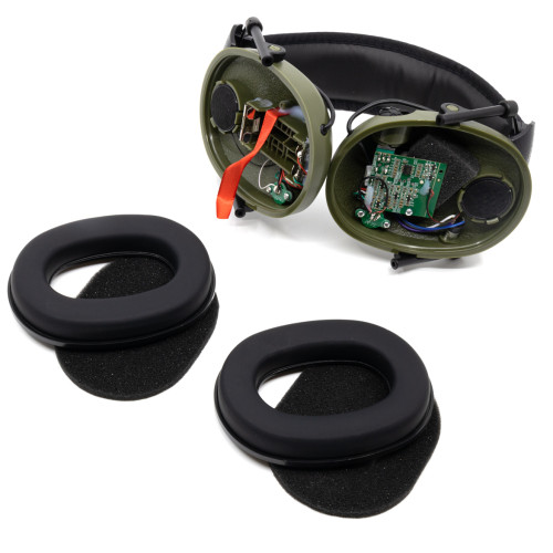 Наушники активные стрелковые PMX Tactical Pro PMX-44G 27-85 ДБ Зелёный