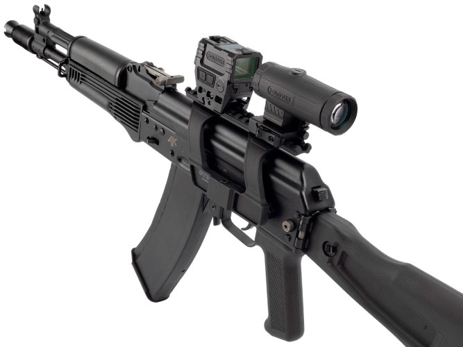 Кронштейн GTS Q.121 боковой боковой небыстросъёмный Picatinny для АК/Сайга