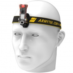 Фонарь-брелок Armytek Zippy Extended Set WR Свет - Холодный / Красный | 120 / 30 lm 12 / 6 м Жёлтый