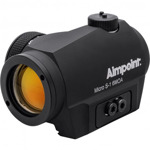 Прицел коллиматорный Aimpoint Micro S-1 1X18 IR FP WP (200369) Закрытый DOT 6 MOA