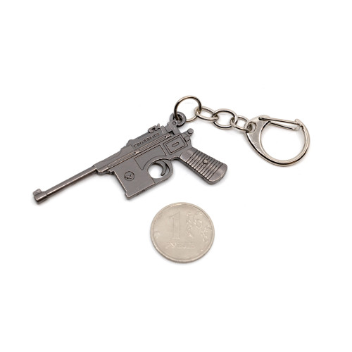 Брелок Microgun XXS Пистолет Mauser C96 Model 2