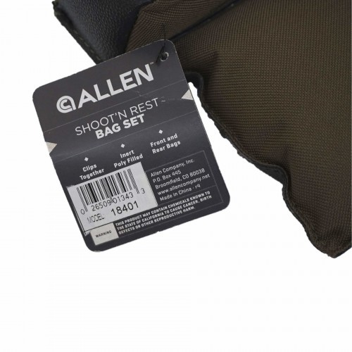 Опора мягкая для оружия Allen 18401 на оконную раму Койот / Черный