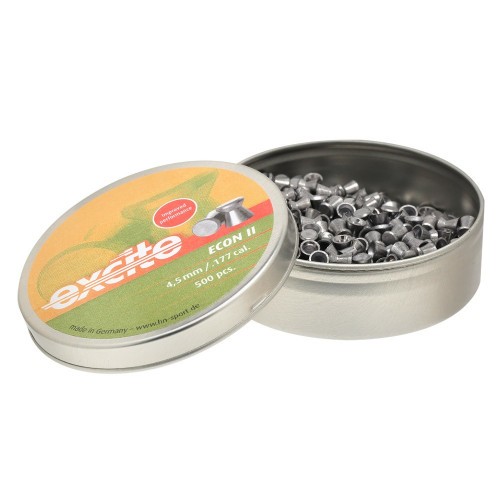 Пульки для пневматики HN Excite Econ II Плоские 4.5 мм 0.48 г (500 шт)