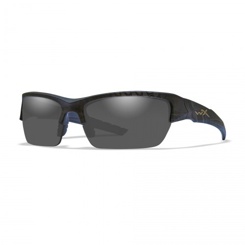 Очки баллистические стрелковые Wiley X Valor CHVAL12 Polarized Серые 15%