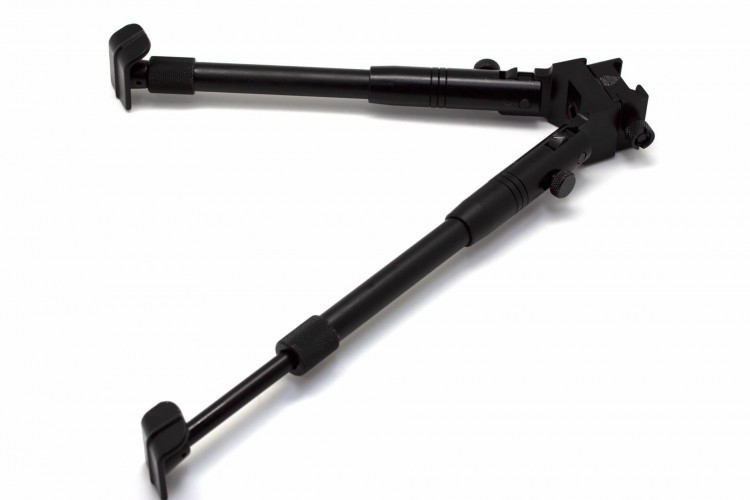 Сошки телескопические Leapers UTG TL-BP69ST быстросъемные, крепление на Антабку и Weaver / Picatinny