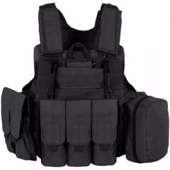 Разгрузка Стикхант USMC Легион для крепления снаряжения на 5 карманов Чёрный