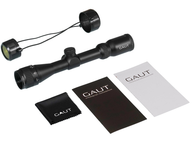 Прицел оптический Gaut Quartz 2-7x32 AO Сетка 3 (Mil-Dot) нить / Без подсветки