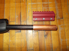 Вкладыш для кронштейна &quot;Гусеница&quot;, Picatinny, тип ИЖ/МР-18, Сайга, 20 калибр DISC