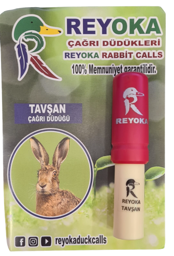 Манок духовой на лису Reyoka Fox Крик раненного кролика