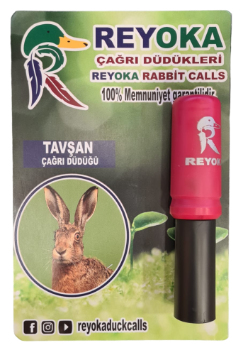 Манок духовой на лису Reyoka Fox Крик раненного кролика