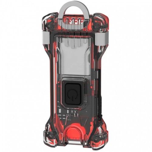 Фонарь-брелок Armytek Zippy Extended Set WR Свет - Холодный / Красный | 120 / 30 lm 12 / 6 м Красный