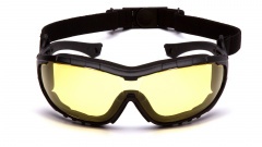 Очки баллистические тактические Pyramex V3T SB10330ST Anti-fog Жёлтые 89%