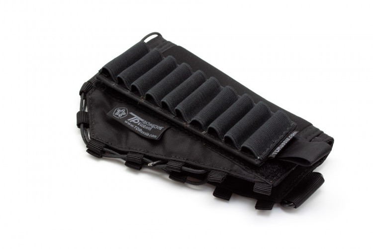 Съёмный патронташ Долг для 10 нарезных патронов Черный