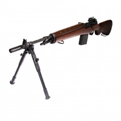 Сошки телескопические Leapers UTG TL-BP08S-A с креплением на Ствол