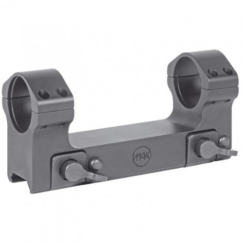 Кольца-моноблок MAK Uick (52520-3000) быстросъемные D=30 мм H=17 мм на Weaver | Высокий