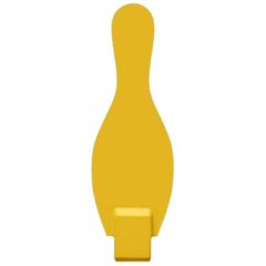 Мишень самозатягивающаяся Fab Defense Кегля Жёлтый