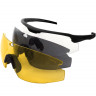 Очки баллистические стрелковые PMX Select GB-2000 KIT ANTI-FOG Прозрачные 96% Жёлтые 89% Серые 23%